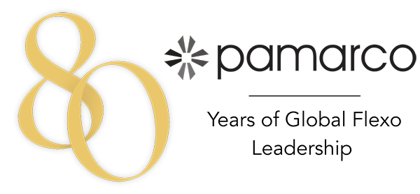 pamarco 80th anniversary logo